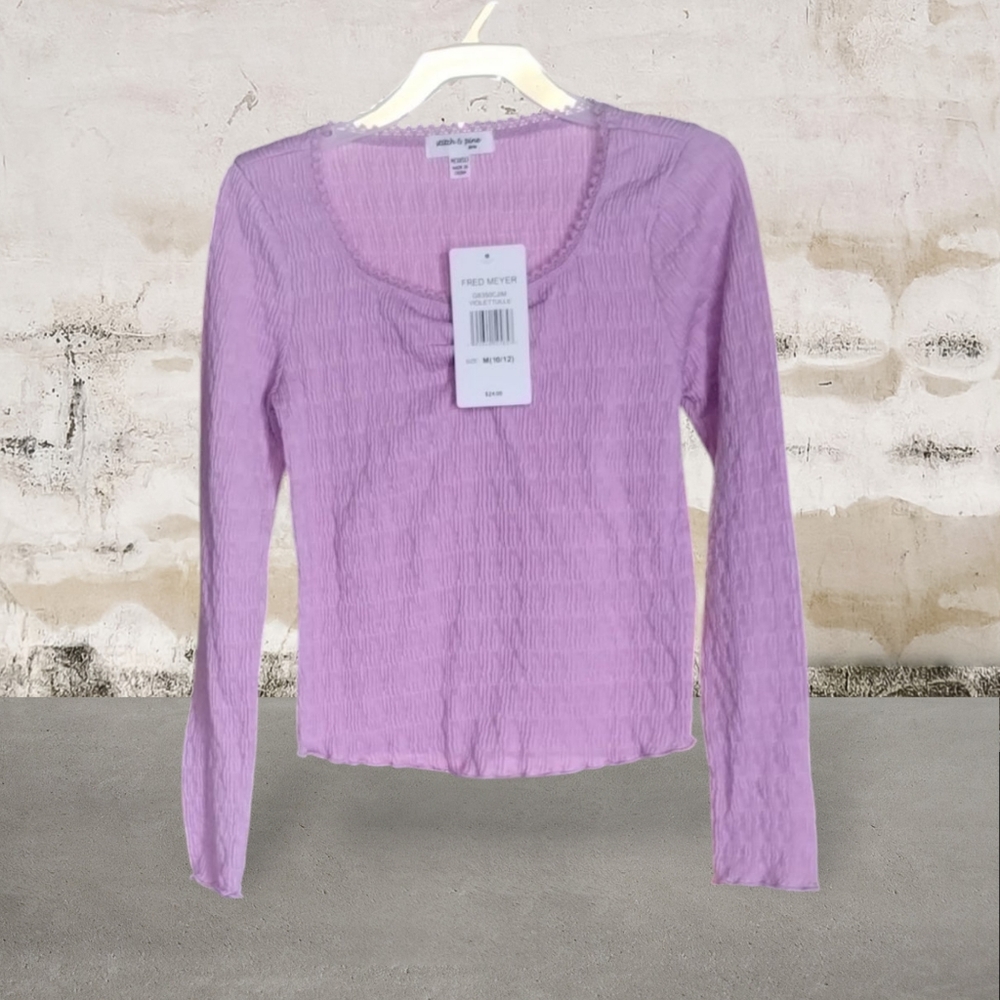 Girls Purple Top